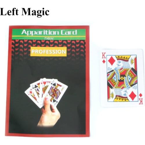 In-Air Change Face In 0.1 Sec Card - Close Up Magic Tricks Magic Props Gimmick Stage Mentalism Street Comedy