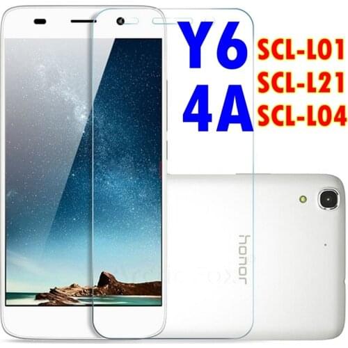 Premium tempered glass FOR huawei y6 Honor 4A SCL-L01 SCL-L21 SCL-L04 protector protective film cover case for huawei y6 4A