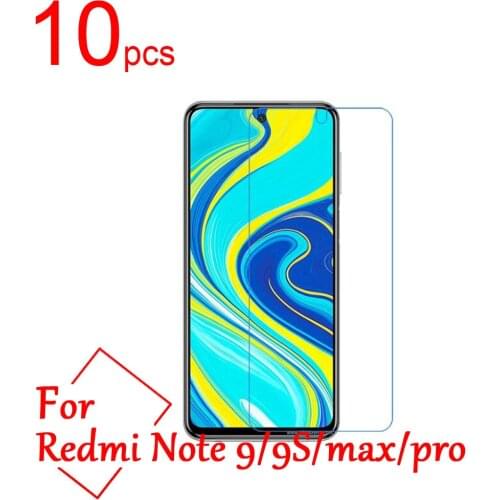 10pcs/lot Ultra Clear/Matte/Nano Anti-Explosion LCD Screen Protectors Cover for Xiaomi Redmi Note 9 9S Max PRO Protective Film