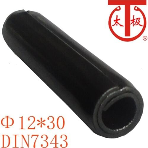 12*30) DIN7343 / ISO8750 Spiral spring pin ( Coiled pin ) 10 pieces/lot