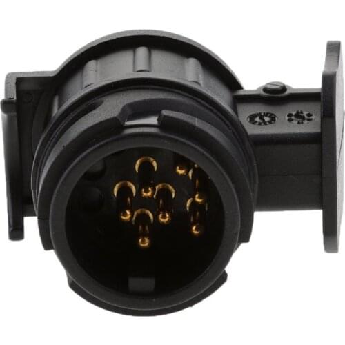 13 Pin to 7 Pin Caravan Trailer Towbar Towing Socket Adaptor Plug Converter caravan accessories remorque voiture connector 2019