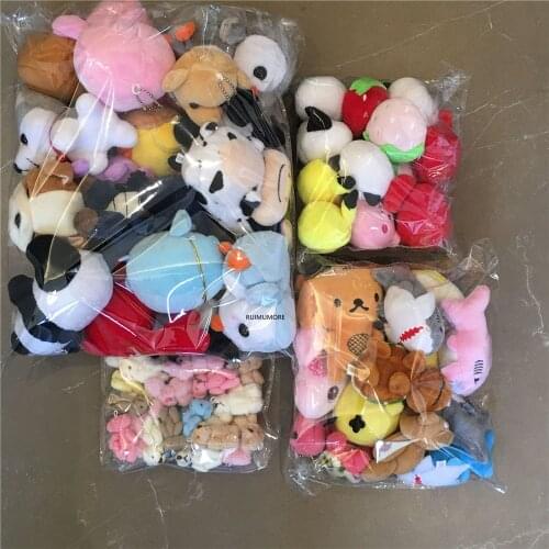 24PCS Wholesale 4Size- Duck , Cow , Shark Etc. Animal Plush Stuffed Toy Doll ; Pendant Gifts