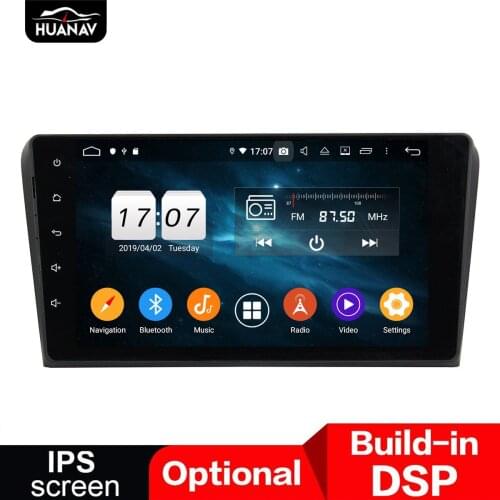DSP Android 9.0 Car DVD Player GPS navigation For Mazda 3 2003-2009 multimedia Car Auto radio stereo player head unit 4+64GB