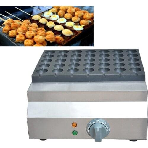 Free shipping Electric Mini Quail Egg Maker Mini Octopus balls Takoyaki Grill