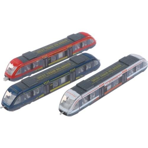 Simulation Alloy Metal High Speed Rail Diecast Train Toy Model Educational Toys Boys Children Collection Gift