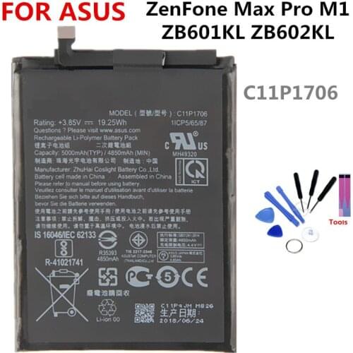 Аккумуляторы для телефонов Asus ZenFone Max Pro M1 Joliwow China At AliExpress