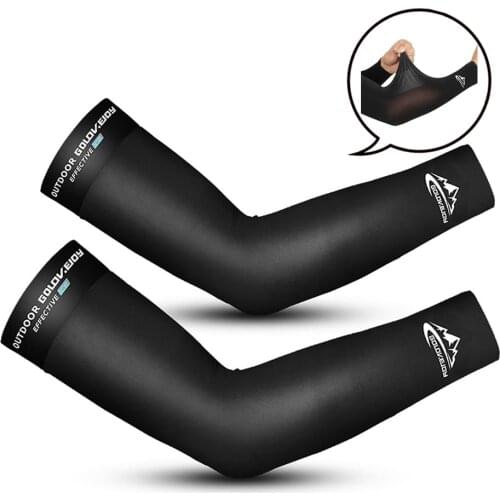 KoKossi Cycling Ice Silk Sunscreen Sleeves Breathable Comfortable Skin-friendly Quick-drying Wicking Outdoor Fishing Running
