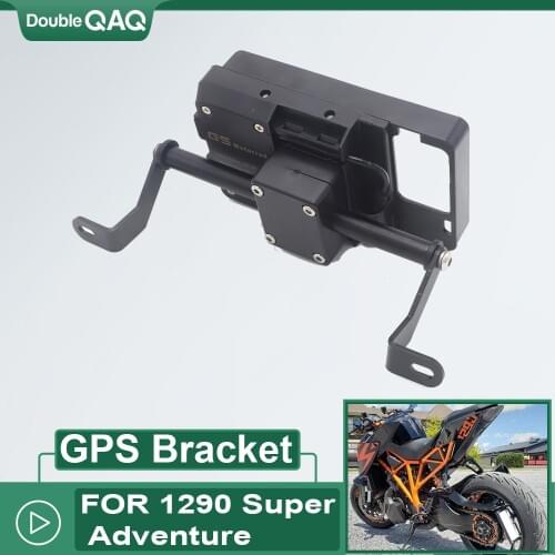 Motorcycle GPS/Mobile Phone Holder Handlebar Mount Bracket FOR 1290 Super Adventure S R 2017 2018 2019