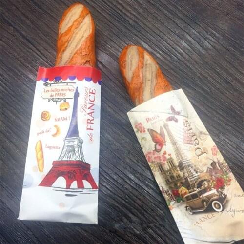 New 3D Resin Baguette Simulation Food Fridge Magnet Eiffel Tower Paris France Tourist Souvenirs Refrigerator Magnetic Sticker