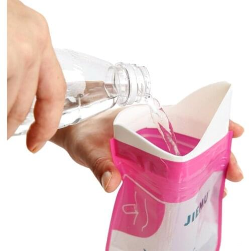Portable Emergency Pee Bag Camping Mountaineering Male Female Kids Adults Disposable Urinal Toilet Bag 700ml Outdoor Tools
