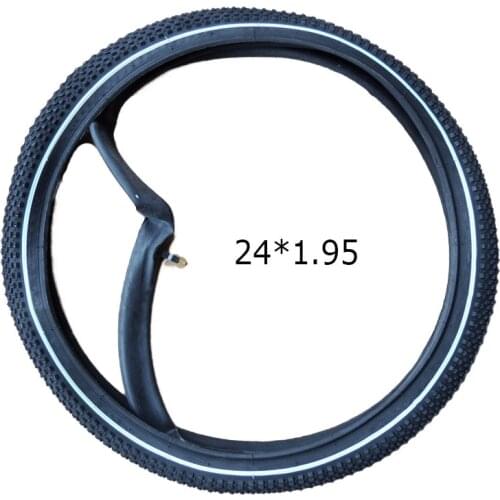 INNOVA 24 INCH 1.95 35-65PSI mountain bike tire and tube