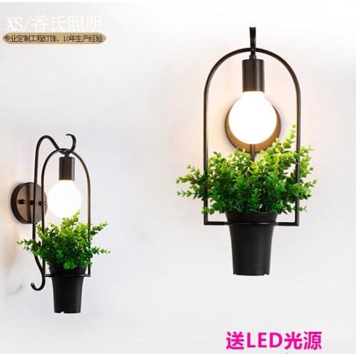 Nordice modern lamparas de techo colgante moderna wood rope living room aisle bedroom wall lamp