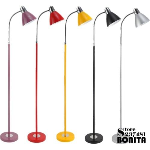 Led floor lamps for living room bedside lamp Nordic simple nail reading eye care standard lamp 360 degree Rotating floor light