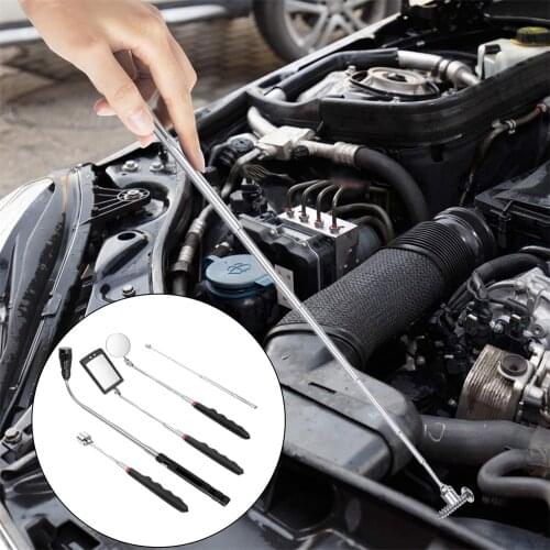 Telescopic Magnetic Pen Magnetic Pick-Up Tool Inspection Mirror Bolt Stick Up Capacity Nut Pickup Rod For Picking Tool 5 PCS