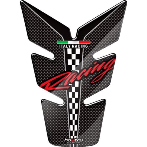 Universal 3D Resin Motorcycle Gas Fuel Tank Pad case for yamaha honda kawasaki triumph aprilia moto