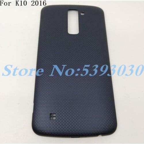 10Pcs/Lot For LG K10 2016 Battery Back Cover Housing case Rear Door For LG K10 2016