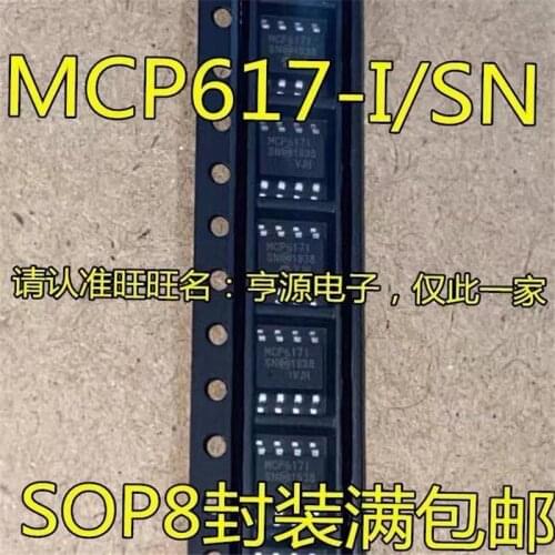 Free shipping MCP617 MCP617-I/SN MCP6171 MCP617I IC