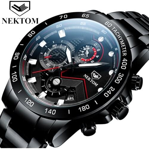 2021 Casual Sport Watches for Men Top Brand Luxury Military Stainless Steel Watch Man Clock Fashion Chronograph Wristwatch