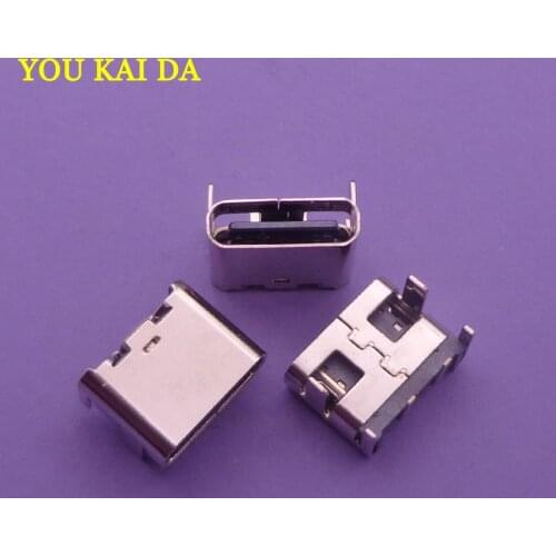 30pcs Micro USB JACK 3.1 Type-C 6pin 2pin 2p female Connector For Mobile Phone Charging port Charging Socket