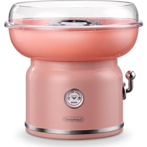 Stainless Steel Electric DIY Cotton Candy Maker Portable Mini Sugar Marshmallow Machine Girl Boy Gift For Childrens Day