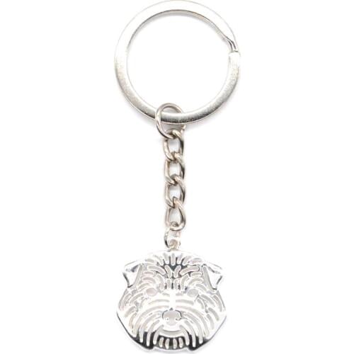 Womens Dog Shaped Key Chains Lovers' Jewelry Alloy Norfolk Terrier Key Chains