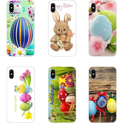 For Xiaomi Redmi 4A S2 Note 3 3S 4 4X 5 Plus 6 7 6A Pro Pocophone F1 Accessories Phone Cases Covers Hot Happy Easter Bunn Rabbit