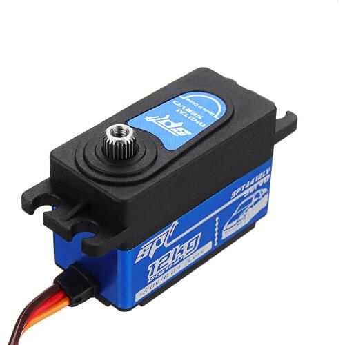 SPT Servo SPT4412LV 12KG Digital Servo Large Torque Metal Gear Low Profile Servo 1:10 Short Body For RC Car Robot Airplane Boat