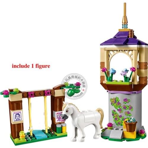 Girls Building Toys Long Hair Princess Castle Model Same as 41157 DIY Toys Girls Birthday Xmas Toys Gift