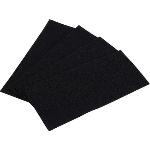 4Pcs Air Purifier Filter Activated Carbon Filter Sponge Aquarium Fish Filter Box Water Pet Cage Filter Carbon Filter Replacement