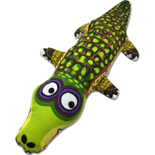 Canvas Durability Vocalization Crocodile Dolls Bite Toys Dog Cat Pet Chew Toys for Dog Pet Accessories Dog Products High Quality