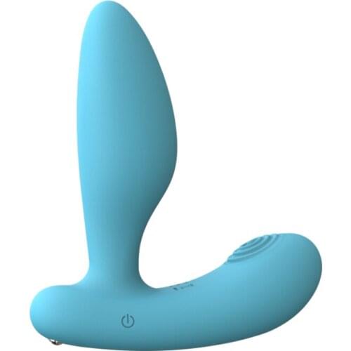 Kisstoy Prostatic Massager 10 Vibrating Modes 3 Levels Vibration Remote Control Continuous High Frequency Comfortable Massage