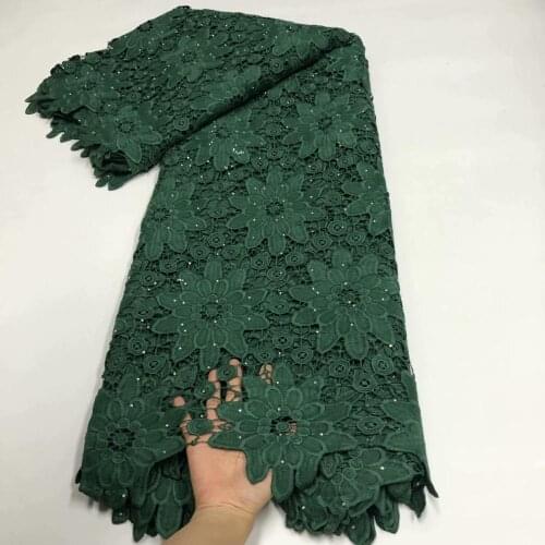 Nigerian Cord Lace 2020 French Guipure Lace Fabric For Wedding Party Embroidery Latest African Milk Silk Dry Lace Fabric