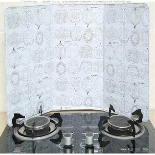 Kitchen Gas Stove Baffle Plate Screen Oil-Proof Splash-Proof Scalding Baffle Fried Frying Pan Oil Splash Protection Kichen Tools