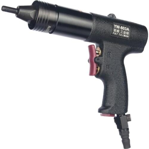 Pneumatic Air Rivet Nut Gun Tool Air Rivets Nuts Tool Insert Thread Pull Setter for M3 M4 M5 M6 M8 M10 M12 Nuts