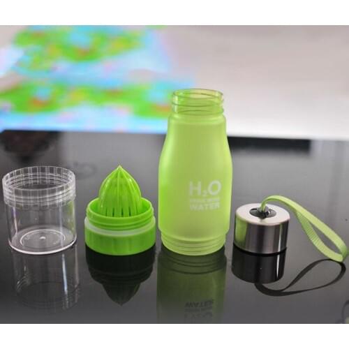 Portable Water Bottle Innovate Plastic Colorful Practical Sport Outdoor Lemon Juice Water Kettle