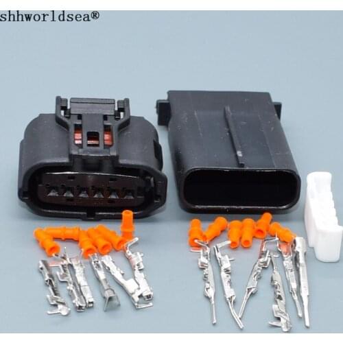 Shhworldsea 6pin for Toyota Camry Corolla Reversing Radar Electric Eye Plug Connector 90980-12303