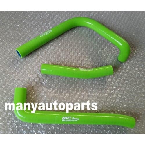 FOR KAWASAKI KMX 125 KMX125 1985-2002 2001 2000 1998 SILICONE RADIATOR HOSE GREEN
