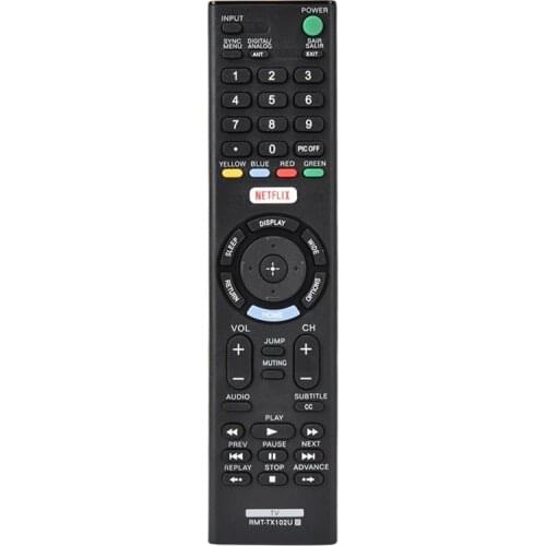 Smart Tv Remote Control For Sony Rmt-Tx102U For Rmt-Tx100D Rmt-Tx101J Rmt-Tx101D Rmt-Tx100E Rmt-Tx101E Rmt-Tx200