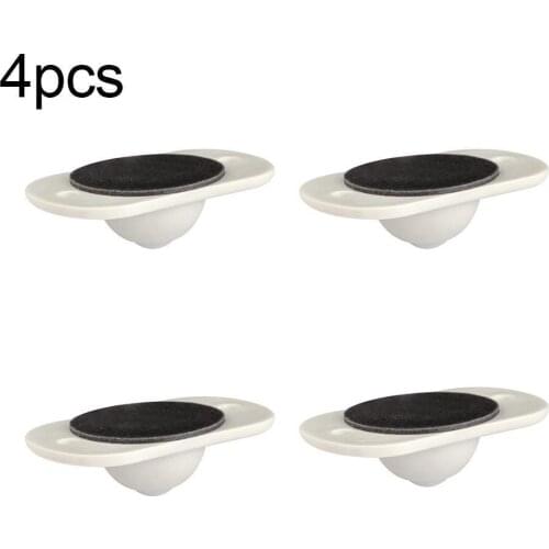 4 Pieces Of Household Glueable Universal Small Pulley Storage Box Trash Can Bottom Small Wheel Multi-function Roller