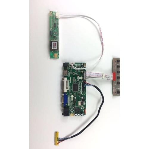 HDMI DVI VGA AUDIO LCD LVDS Controller Board HDMI for N154I2-L02 15.4 inch 1280x800 CCFL LVDS LCD Screen raspberry pi