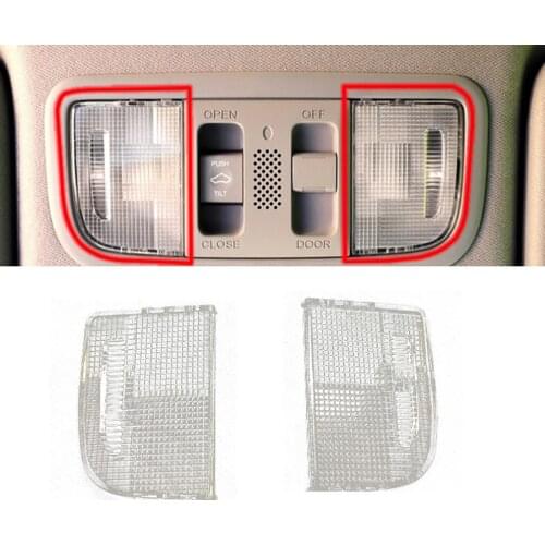 Lofty Richy Right Left Interior Roof Map Light Lens Reading Lamp For TSX Accord Civic CRV XRV Crosstour ODYSSEY VEZEL INSIGHT