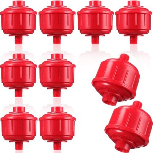 10 Disposable Mini Air And Water Filters Disposable Spray Filter Whirlwind Air Line Filter High Flow Filters 1/ 4 Inch