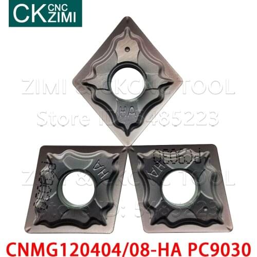 CNMG120404-HA CNMG120408-HA PC9030 CNC Carbide Turning Inserts CNC Tools External wood Turning Tools CNMG HA for Stainless Steel