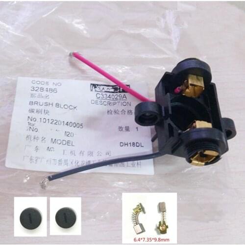 Carbon Brush Holder for HITACHI 328486 DH24DVC DH18DSL DH18DMR DH18DL DH14DSL DH14DMR DH14DL