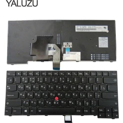 YALUZU New For Lenovo ThinkPad T440S T440P E431 T431S E440 L440 T450 Russian RU Laptop Keyboard With backlight
