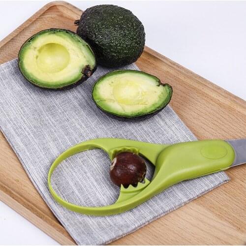 Multi-function stainless steel nut opener fruit stone extractor avocado pit remover fruit core