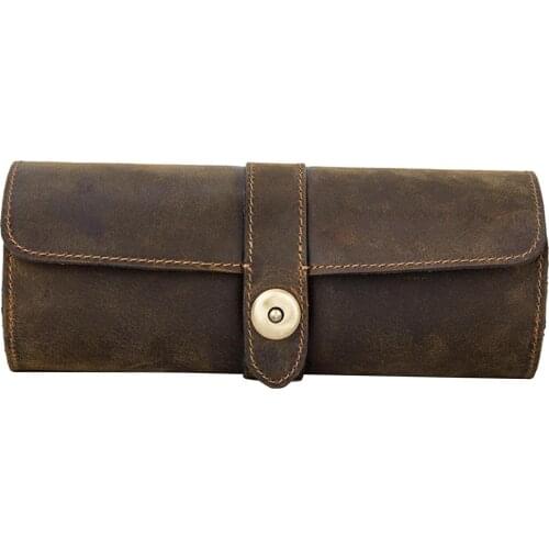 Handmade Multipurpose Watch Roll Pouch Organizer for Travel Gift Friend