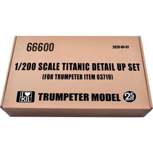 TRUMPETER 66600 1/200 SCALE TITANIC DETAIL UP SET [FOR TRUMPETER ITEM 03719