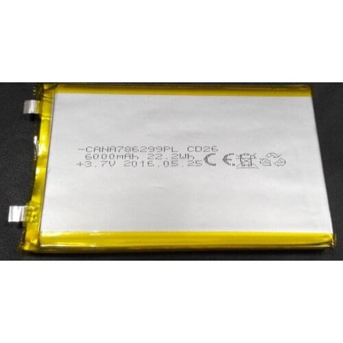 New 3.7V6000MAH polymer lithium battery charging core, charging treasure digital light monitoring outdoor Rechargeable Li-ion Ce