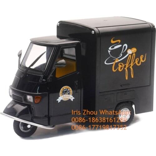 Piaggio Ape Popular Commercial Mobile Coffee Tuk Tuk Food Truck for Sale